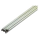 Barra de brasagem Forney 48490 Flux Coated 2,4 mm x 46 cm, pacote com 10