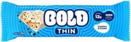 Barra de Cereais 12g de Proteina Bold Thin Cookies e Cream 40g Barra de Cereais 12g de Proteina Bold Thin Cookies e Cream 40g