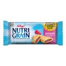 Barra de cereais Kellogg's Nutri-Grain com sabor de framboesa
