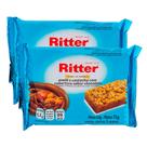 Barra de Cereais Ritter Avelã e Castanha com Cobertura Sabor Chocolate com 3 Unidades Kit com duas unidades