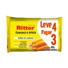 Barra de Cereais Ritter Banana e Aveia Leve 4 Pague 3 com 4 unidades de 20g cada Barra de Cereais Ritter Banana e Aveia Leve 4 Pague 3 com 4 unidades de 20g cada