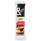Barra de Cereal & Joy com Castanhas Inteiras Sabor Cranberry 30g Barra de Cereal & Joy com Castanhas Inteiras Sabor Cranberry 30g