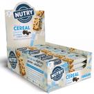 Barra de cereal sabor cookies e cream caixa c/ 24 unidades - nutry