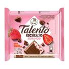 Barra de Chocolate Garoto Talento 85g Morango (rosa)