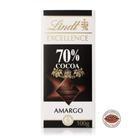 Barra de Chocolate Lindt Excellence 70 Dark 100g