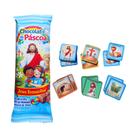 Barra de chocolate Páscoa Inclusiva para Autistas com jogo memória 6 pares
