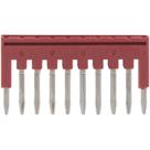 Barra De Conexão Tramontina Tpb-bc1.5/10p Para Borne Push-in 1,5 Mm² Com 10 Conexões - 10 Peças