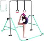 Barra de ginástica FBSPORT de altura ajustável para crianças (verde)