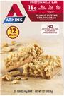 Barra de Granola Atkins Manteiga de Amendoim Alta Proteína 16g 12 unidades
