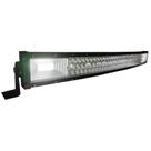 Barra De Led Curvada Farol Automotivo Troller Rally 4x4 Potente 324W 53cm LE-6745