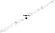 Barra de led modelo r2 para tv 47ln5400 47ln5700 47la6200 47la6130 47la6204 (unidade)