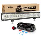 Barra de LED Nilight 22" Side Shooter Quad Row 486W Barra de LED Nilight 22" Side Shooter Quad Row 486W