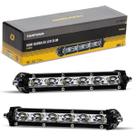 Barra de Led Slim 18W 6 Leds 6000K Tarponn Off Road Par