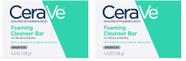 Barra de limpeza CeraVe Foaming Soap Skin Oleosa 128g x2