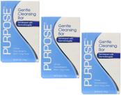 Barra de limpeza PURPOSE Gentle 180 ml (pacote com 3) para todos os tipos de pele
