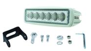 Barra de luz Hella ValueFit White Mini 6 LED Flood Beam 18W Barra de luz Hella ValueFit White Mini 6 LED Flood Beam 18W