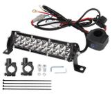 Barra de luz LED Dirt Bike 60W 2500LM, guidão universal 7/8"