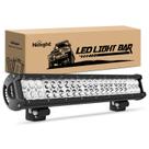 Barra de luz LED Nilight 20 polegadas e 126 W Spot Flood Combo de 2 anos