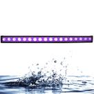 Barra de luz LED SHEHDS 18x12W RGBW IP65 à prova d'água DMX512