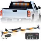 Barra de luz Traffic Advisor XRIDONSEN 90 cm 144 LED âmbar branca