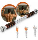 Barra De Porta Ajustável Artezenato Apoio Regulável 60 A 100cm Flexão Fixa Musculação Exercício Funcional