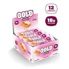 Barra de Proteína Crunch - 12 Unidades 60g Morango e Chantilly - Bold