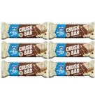 Barra de Proteína Crush Bar Chocolate Duo Crocante Kit 6 10g de Proteína 35g +Mu