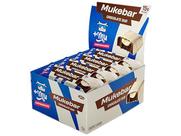 Barra de Proteína Mais Mu Mukebar Sabor Duo 15g de Proteína Zero Açúcar Display 12 Unidades