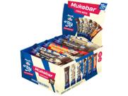 Barra de Proteína Mais Mu Mukebar Sabor Mista 15g de Proteína Zero Açúcar Display 12 Unidades