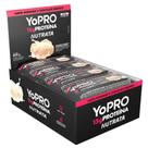 Barra de Proteína YoPRO Morango com Chocolate Branco Nutrata 55g Whey Protein Vitaminas