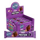 Barra de Proteínas Nutry Crispy Protein Trufa de Avelã 30g - Display Com 12 Unidades - Com Whey e 9g de Proteínas