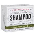 Barra de shampoo JRLIGGETT'S totalmente natural à base de ervas 100g