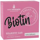 Barra de shampoo, maximiza a espessura do cabelo, biotina, crescimento do cabelo