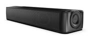 Barra de som Creative Stage SE sob o monitor USB Bluetooth 5.3