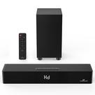 Barra de som LARKSOUND com Subwoofer 2.1 Barra de som para TV Bluetooth