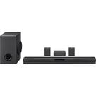 Barra de som LG SQC4R 4.1 Ch com subwoofer sem fio e alto-falantes traseiros