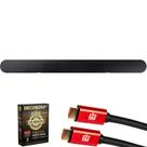 Barra de som Samsung HW-S60D S-Series 5.0 canais sem fio Dolby Atmos