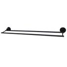 Barra de Toalha Dupla Kingston Brass BAH821330MB 76 cm Preto Fosco Barra de Toalha Dupla Kingston Brass BAH821330MB 76 cm Preto Fosco