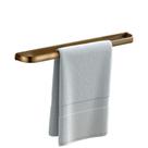 Barra de toalhas Leyden Brass Antique Bathroom 60 cm montada na parede