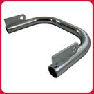Barra Estabilizadora Cromada Honda Cg 125 00/06