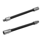 Barra Extensora 3/8 Pol 200mm Aço Cromo Vanádio - Preto