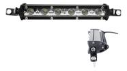 Barra Farol Auxiliar Milha Led Foco 30º Off Road 18w 18,5cm