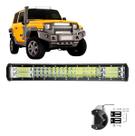 Barra Farol Auxiliar Milha Led Foco 30º Off Road 288w 52cm