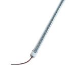 Barra Led 12 Volts 52cm Branco Quente Lente Transparente