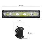 Barra Led 300w Farol Milha Auxiliar Automotivo Carro Caminhão Farolete Trator Agrícola Off Road 12v 24v