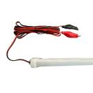 Barra Led Dupla com Grampo 12V 50cm Branco Quente Lente Fosca Barra Led Dupla com Grampo 12V 50cm Branco Quente Lente Fosca