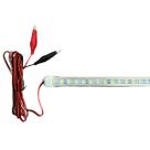 Barra Led Dupla Grampo 12V 50cm Branco Frio Lente Incolor Barra Led Dupla Grampo 12V 50cm Branco Frio Lente Incolor