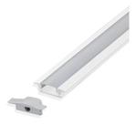 Barra Led Embutir 2m Slim Aluminio P/ Moveis Gesso Sanca