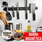 Barra Magnética para Facas de Cozinha Imã Economia de Espaço e Estilo Moderno Barra Magnética para Facas de Cozinha Imã Economia de Espaço e Estilo Moderno