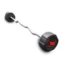 Barra Montada Cross W Pegada Recartilhada 16kg Rythmoon